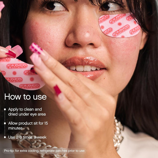Faded Under Eye Brightening - 6 pairs